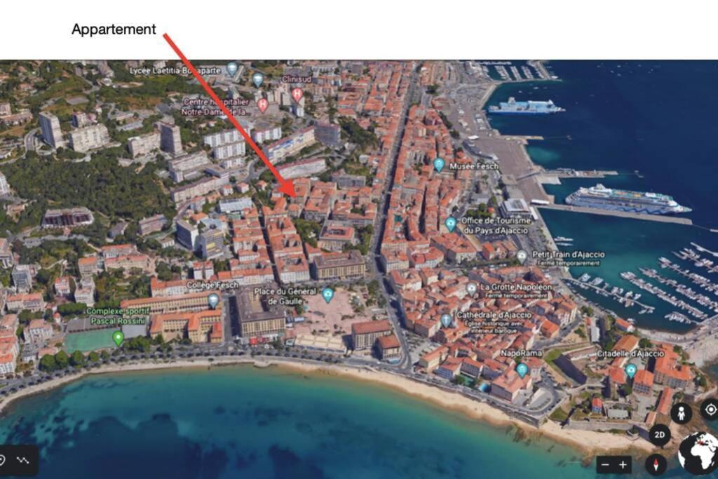 Appartement Plein De Charme - Ajaccio Hyper Centre Zewnętrze zdjęcie