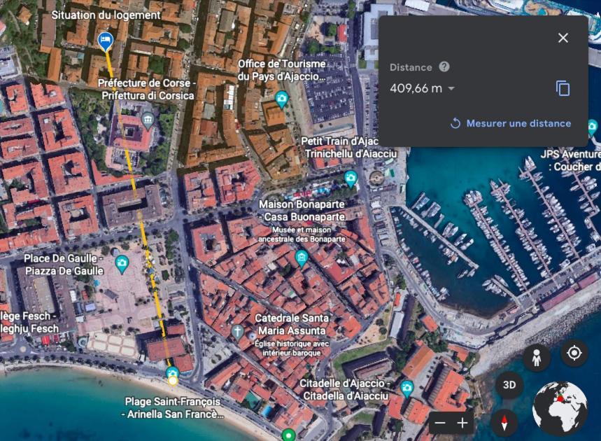 Appartement Plein De Charme - Ajaccio Hyper Centre Zewnętrze zdjęcie